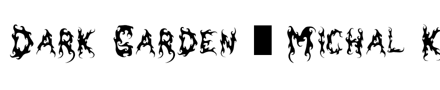 Dark Garden (Michal Kosmulski)