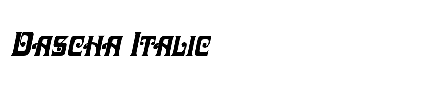 Dascha Italic