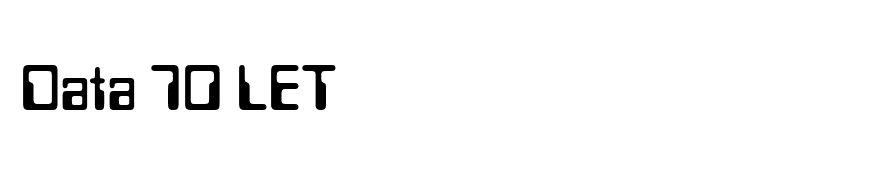 Data 70 LET