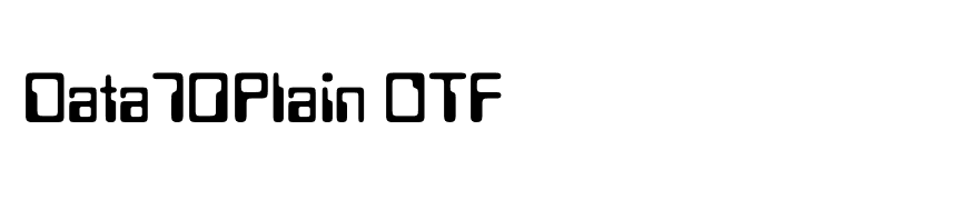 Data70Plain OTF