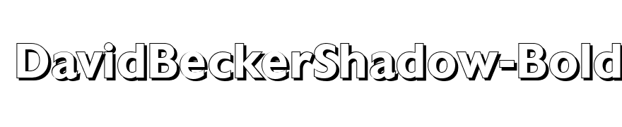 DavidBeckerShadow-Bold
