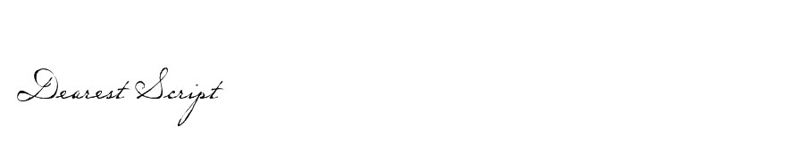 Dearest Script