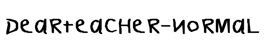 DearTeacher-Normal Bold