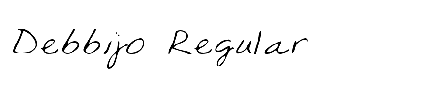 Debbijo Regular