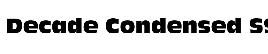 Decade Condensed SSi Condensed