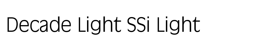 Decade Light SSi Light