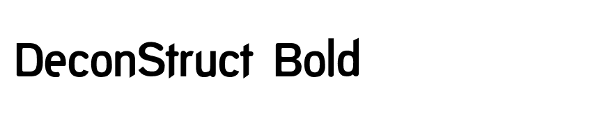 DeconStruct Bold