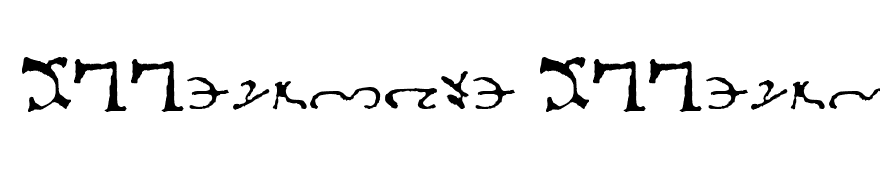 DEEnochian DEEnochScript