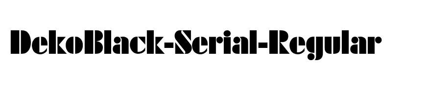 DekoBlack-Serial-Regular