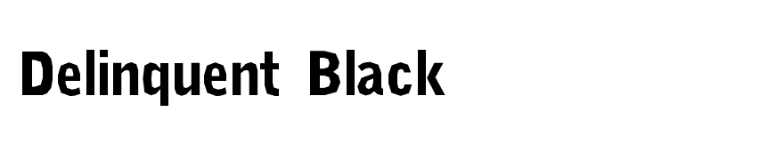 Delinquent Black