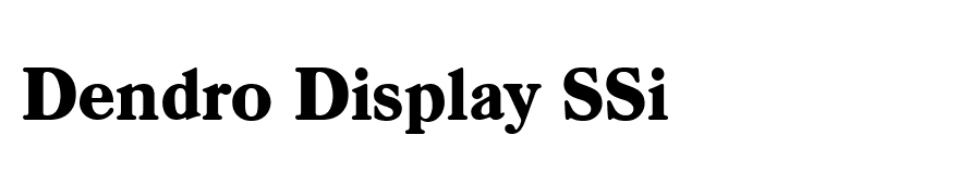 Dendro Display SSi
