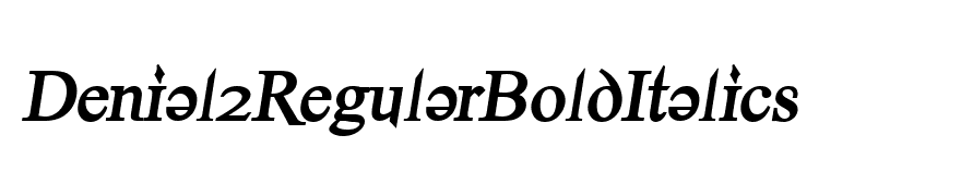Denial2RegularBoldItalics