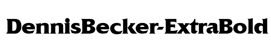 DennisBecker-ExtraBold