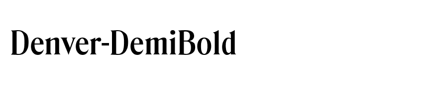 Denver-DemiBold