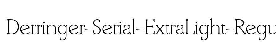 Derringer-Serial-ExtraLight-Regular