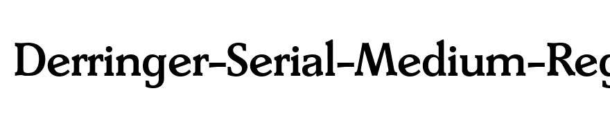 Derringer-Serial-Medium-Regular