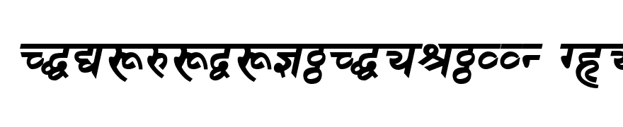 DevanagariDelhiSSK BoldItalic