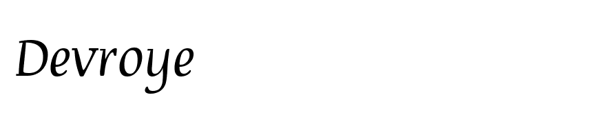 Devroye