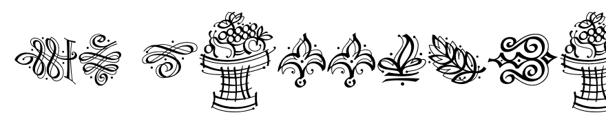 DF Calligraphic Ornaments LET Plain1.0