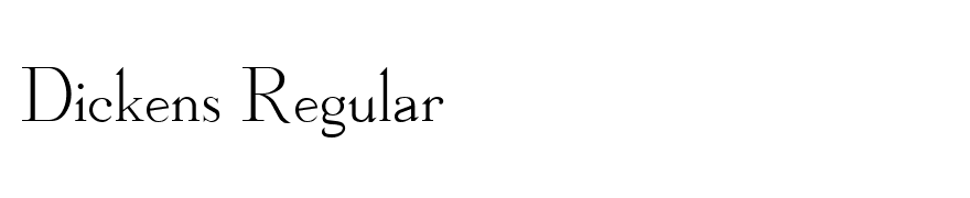 Dickens Regular
