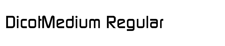 DicotMedium Regular