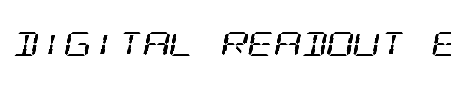 Digital Readout Expanded