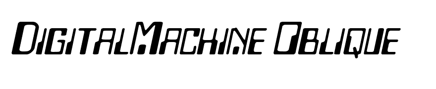 DigitalMachine Oblique