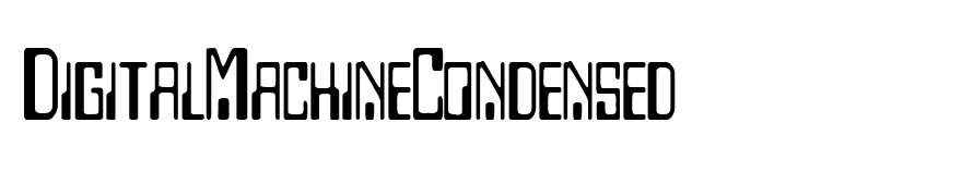 DigitalMachineCondensed
