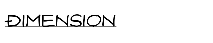 Dimension