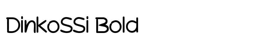DinkoSSi Bold