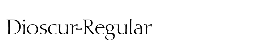 Dioscur-Regular