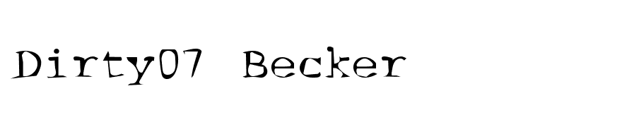 Dirty07 Becker