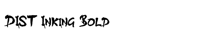 DIST Inking Bold