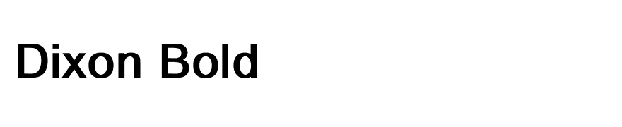 Dixon Bold