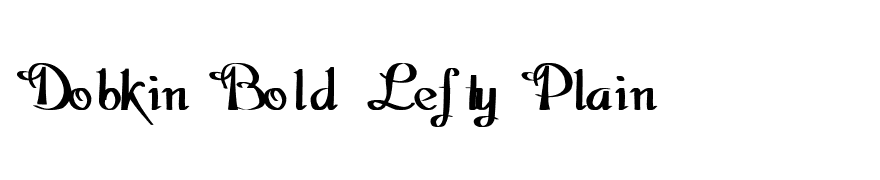 Dobkin Bold Lefty Plain