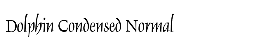 Dolphin Condensed Normal