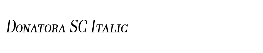 Donatora SC Italic
