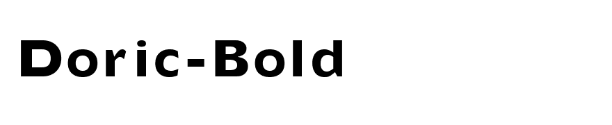 Doric-Bold
