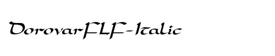 DorovarFLF-Italic