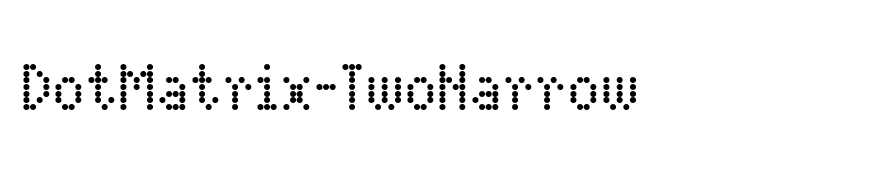 DotMatrix-TwoNarrow