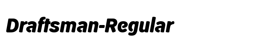 Draftsman-Regular