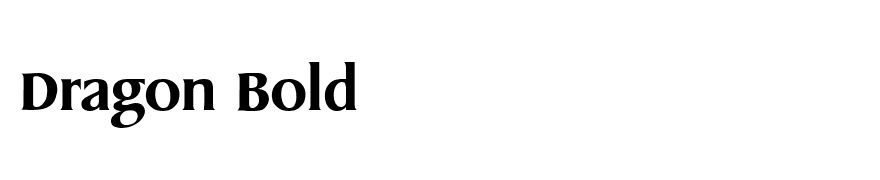 Dragon-Bold