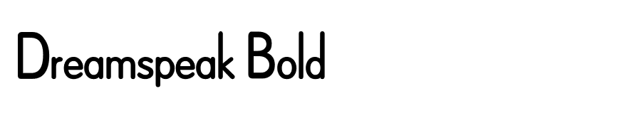 Dreamspeak Bold