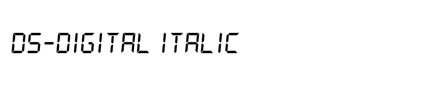 DS-Digital Italic
