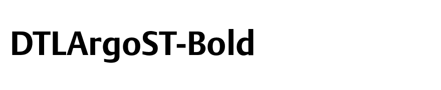 DTLArgoST-Bold