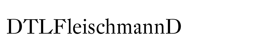 DTLFleischmannD