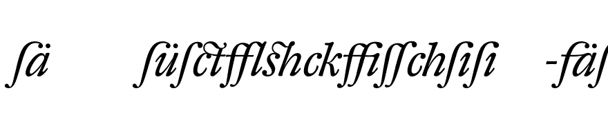 DTLFleischmannT-AltItalic