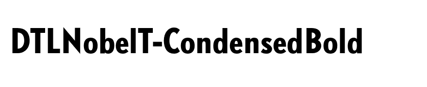 DTLNobelT-CondensedBold