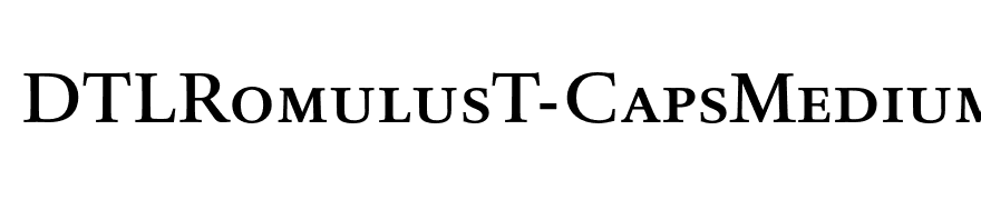 DTLRomulusT-CapsMedium