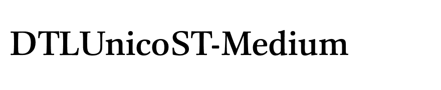 DTLUnicoST-Medium